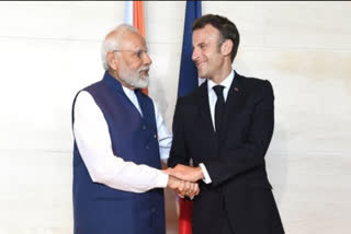 PM Modi will have a lunch meeting with French President Macron today
