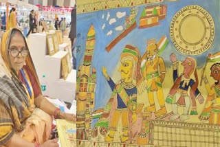 नेशनल अवार्ड विनर मधुबनी पेंटिंग कलाकार शांति देवी
