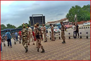 G20 Summit Delhi Faridabad Police Alert Metro Station in Faridabad