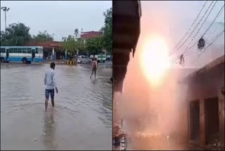 Waterlogging in Palwal