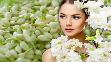 Jasmine flower for skin