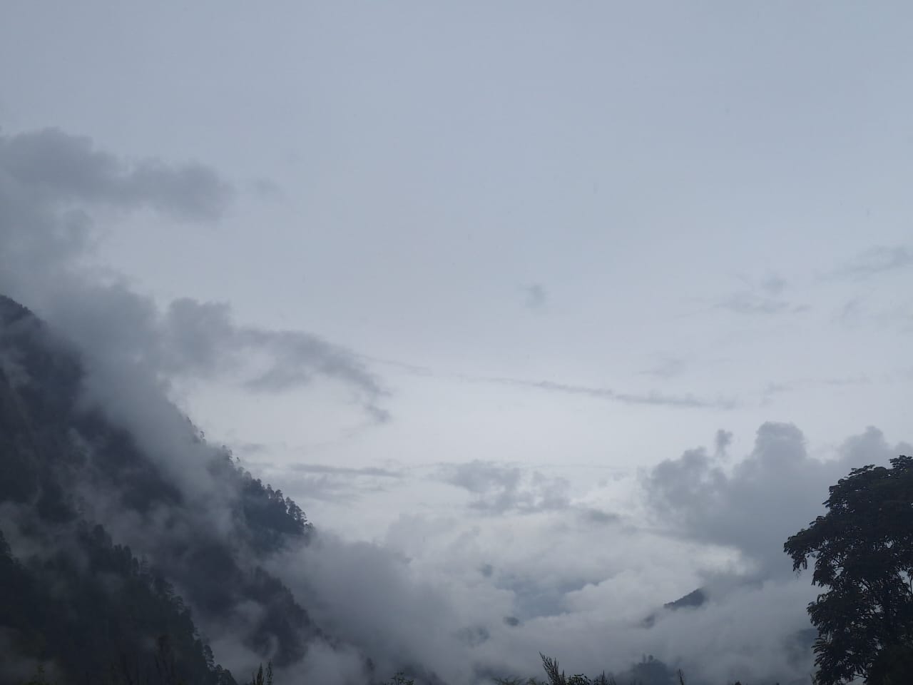 Rain in Kedarnath