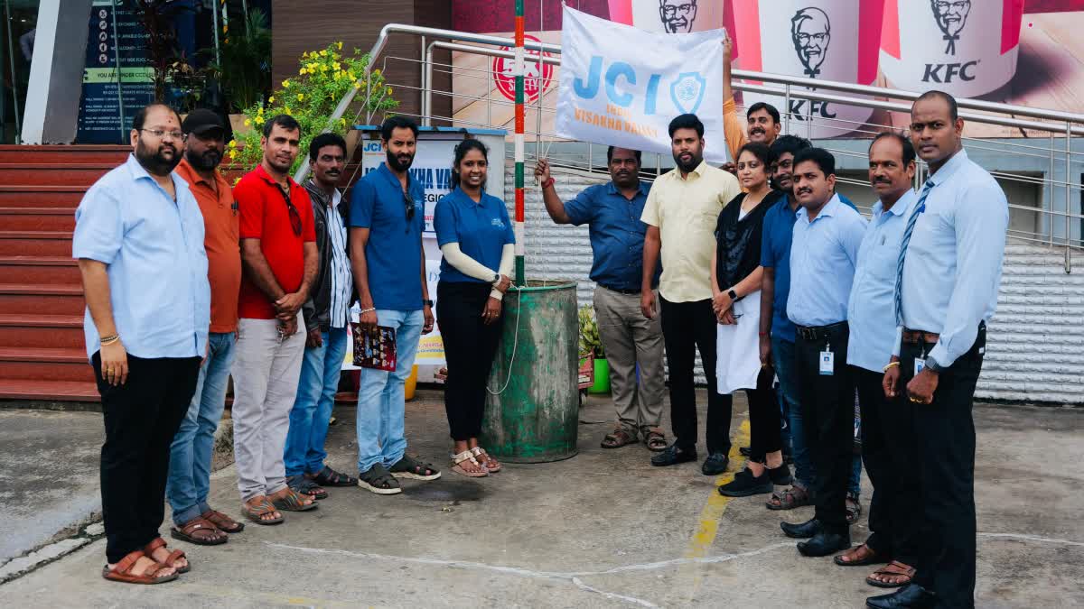 JCI India Visakha Valley Flag Unveiled