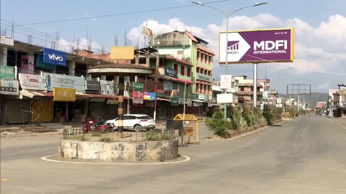 Curfew imposed in Imphal