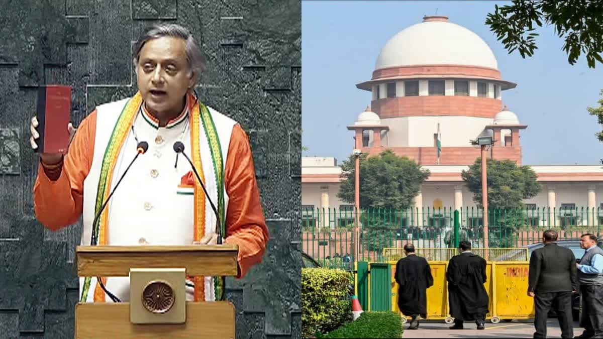 SC puts on hold defamation case against Shashi Tharoor