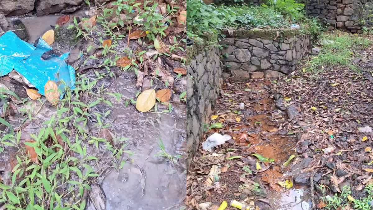 KRISHNAPOYIL SUFFERING WITH SEWAGE  കൃഷ്‌ണപൊയിൽ മലിനജലം  KOZHIKODE POLLUTION ISSUES  മാലിന്യ പ്രശ്‌നം കൃഷ്‌ണപൊയില്‍