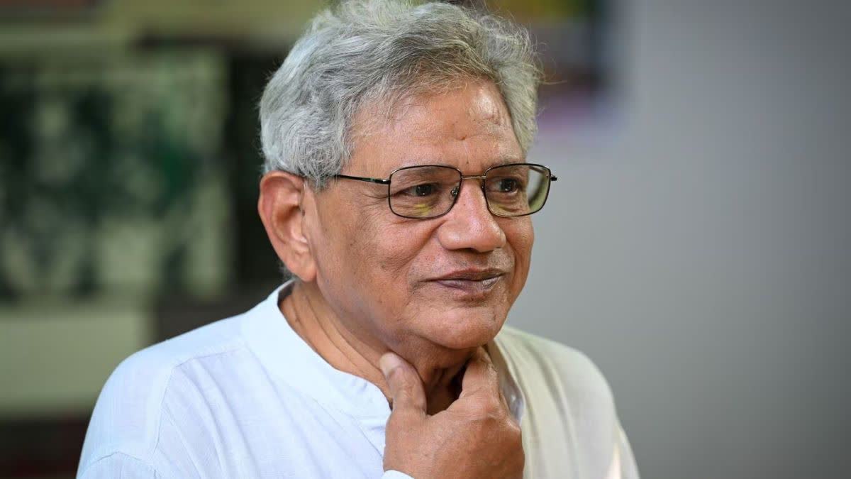 Opposition leader Sitaram Yechury