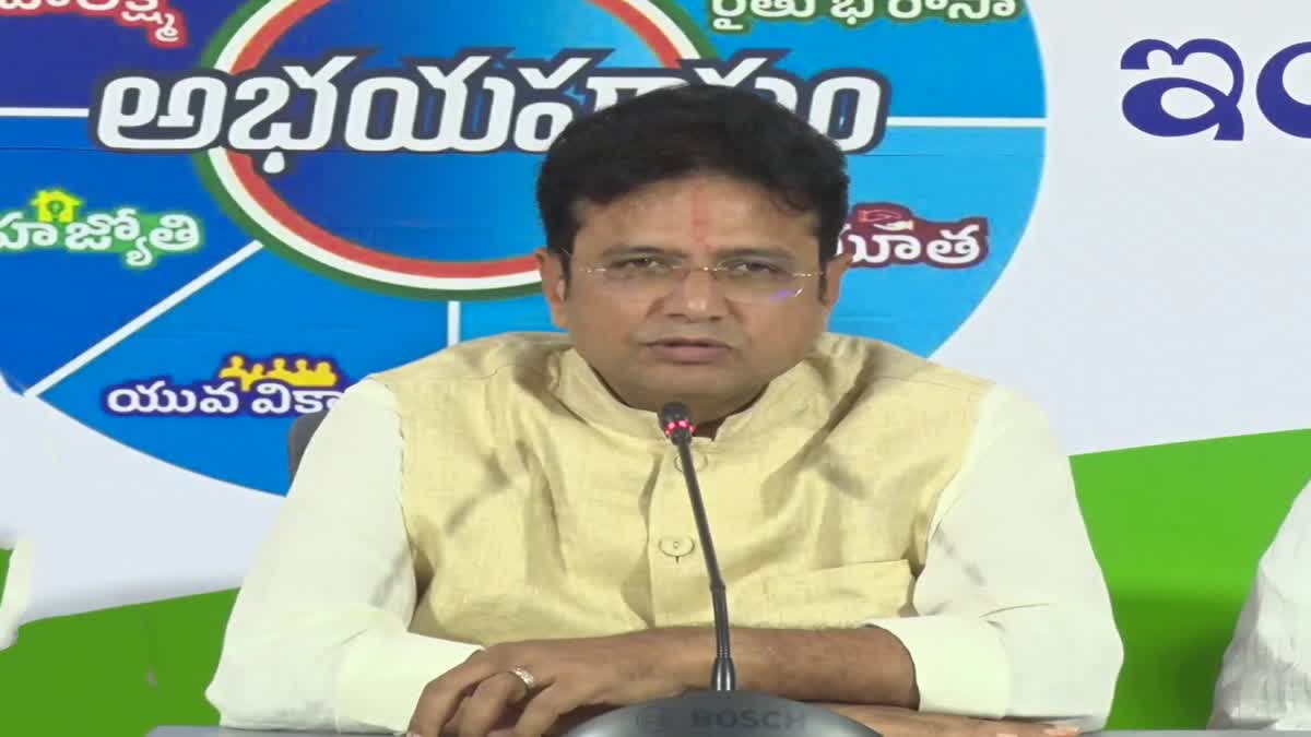 Minister Sridhar Babu on BRS