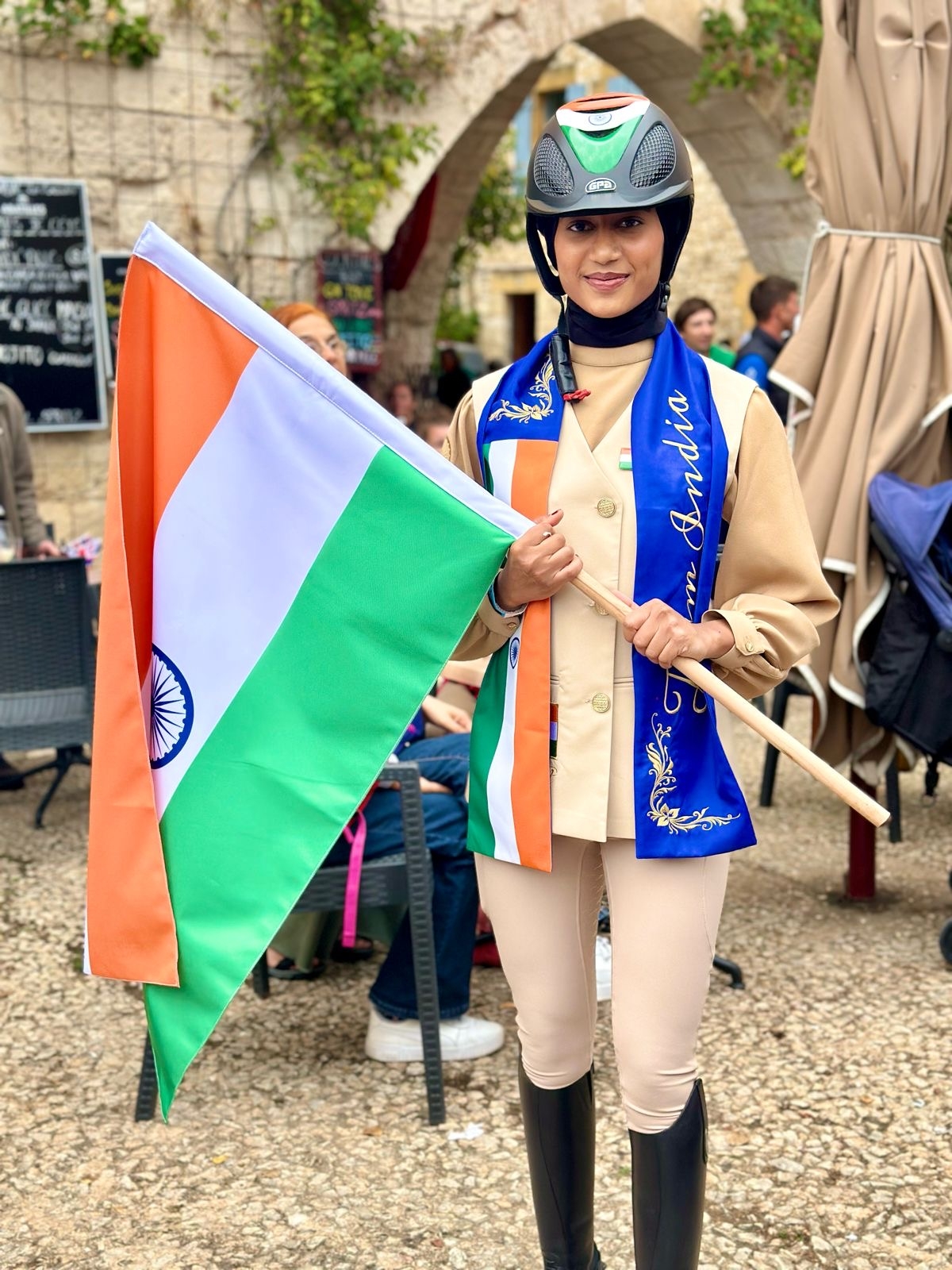 FEI ENDURANCE WORLD CHAMPIONSHIP  NIDA ANJUM CHELAT  MALAPPURAM GIRL EQUESTRIAN  FIRST INDIAN EQUESTRIAN