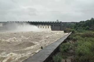 JABALPUR RAIN BARGI DAM GATES OPEN