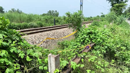 An attempt to derail a goods train by placing cement blocks on the Western Dedicated Freight Corridor tracks in Rajasthan was thwarted when the train hit the block but remained on course. This incident, which occurred near Saradhna and Bangad stations, is being investigated by the railway authorities.