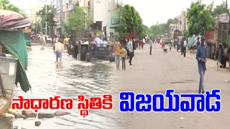 Vijayawada Recover From Budameru Flood