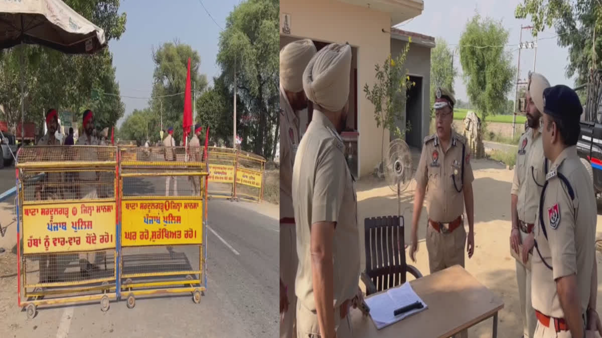 Punjab Police set up inter-state checkpoints to stop illegal paddy arrival in Mansa