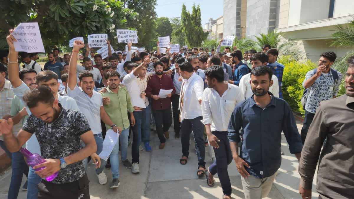 Youth Protest in Jaipur