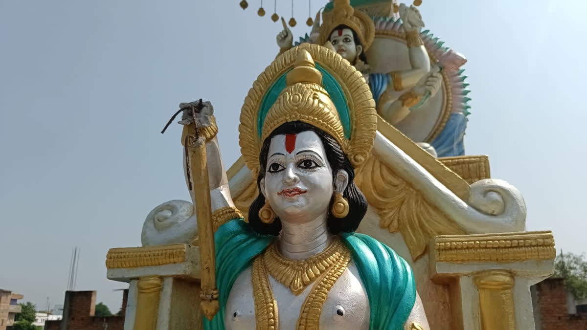 Statues damaged in Surya Mandir