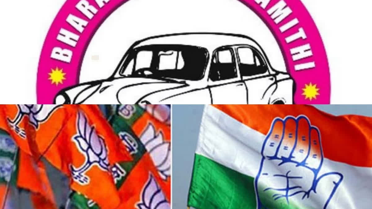 Battle Lines Drawn For Telangana Assembly Polls: BRS, BJP, Cong ...