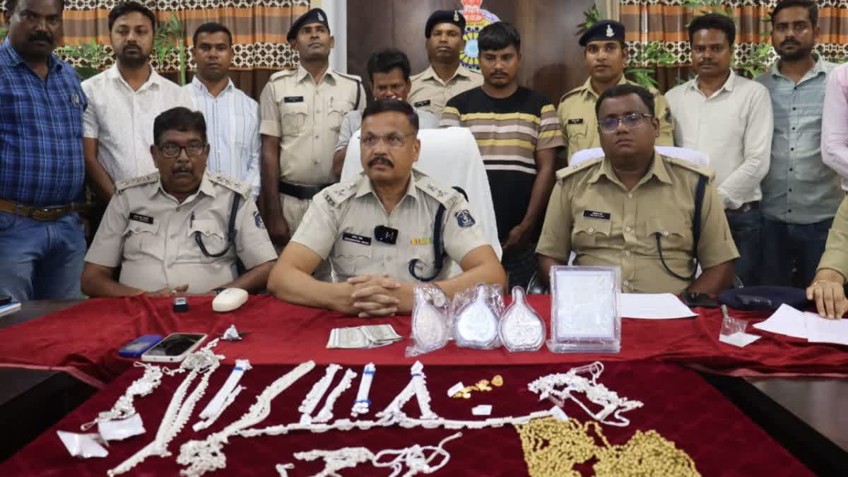 Jewelery thief arrested in Mahasamund