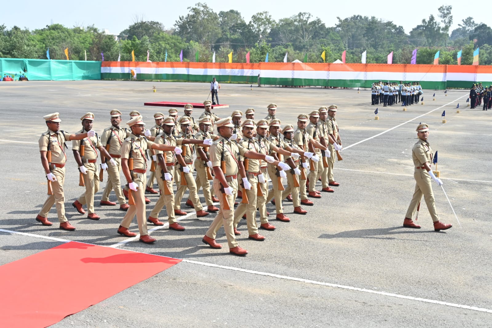 passing out parade at Police Academy