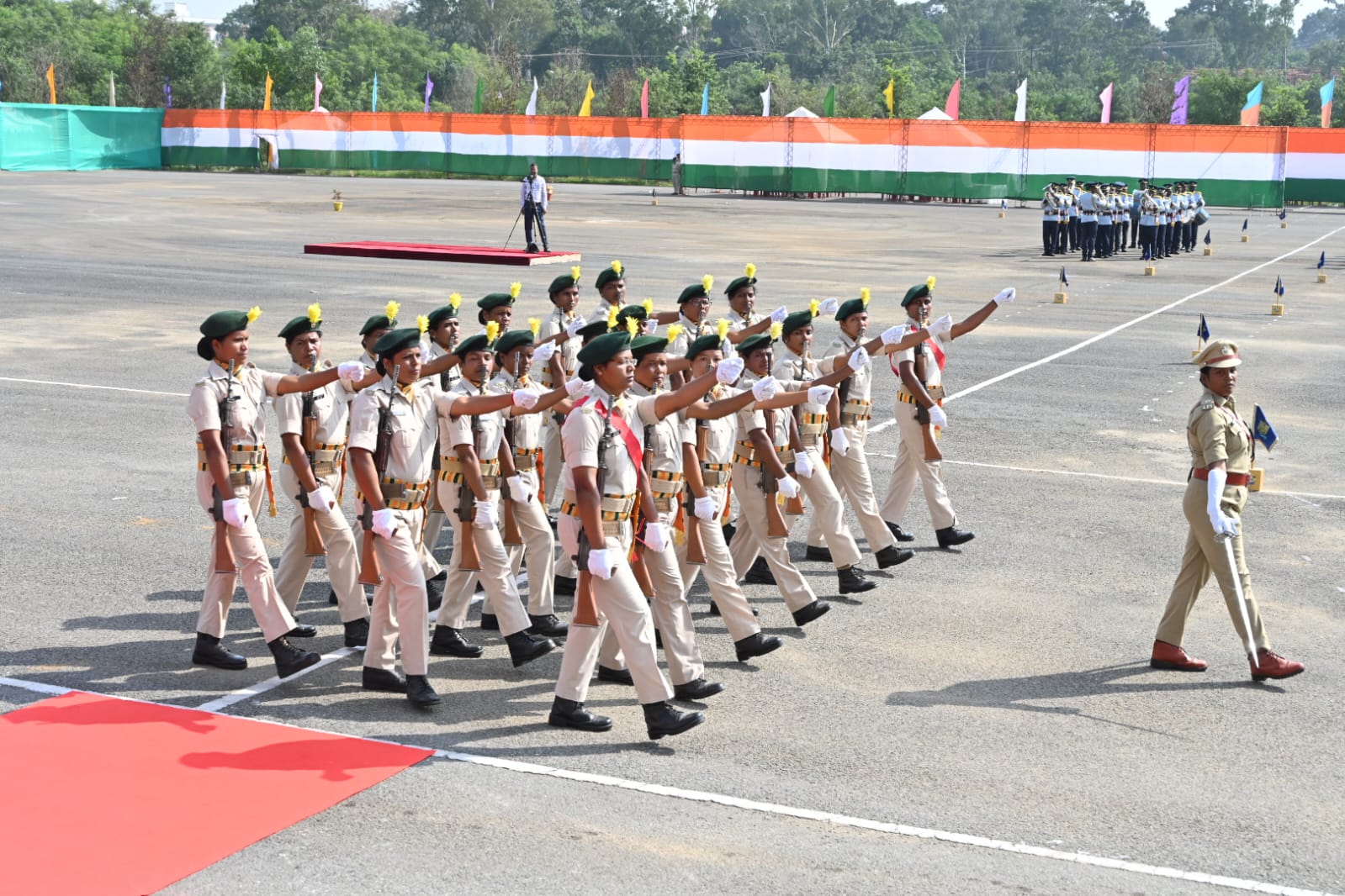 passing out parade at Police Academy