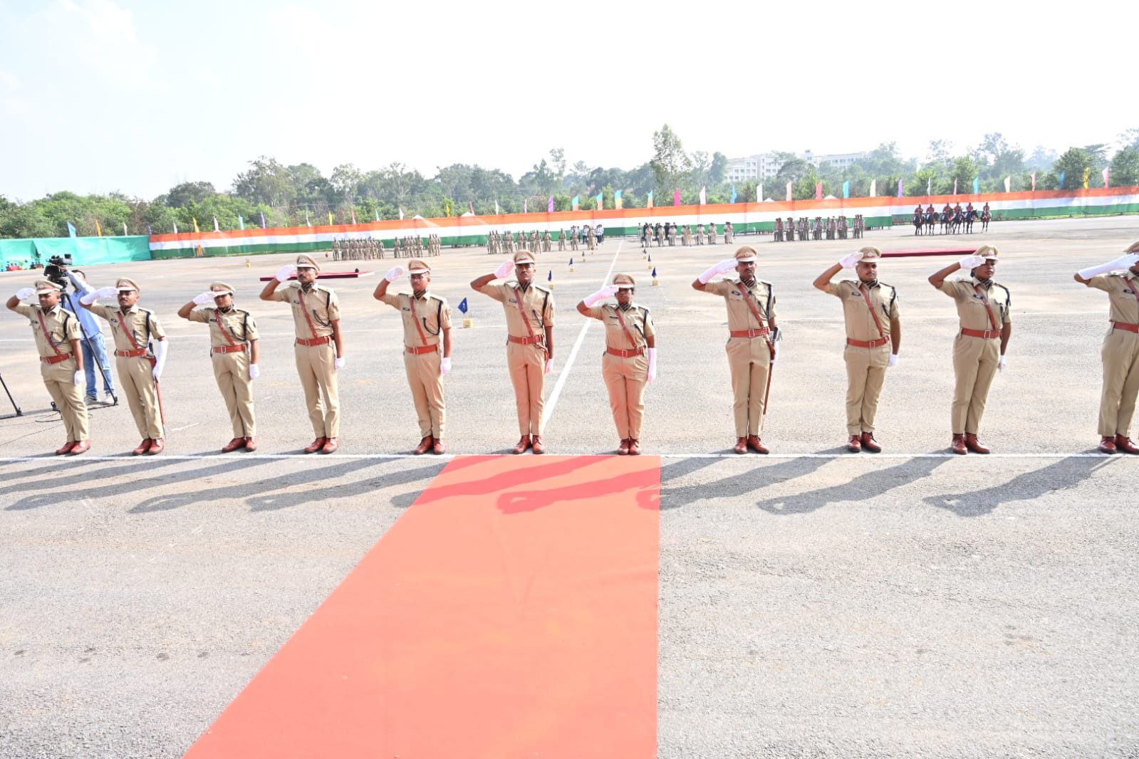 passing out parade at Police Academy