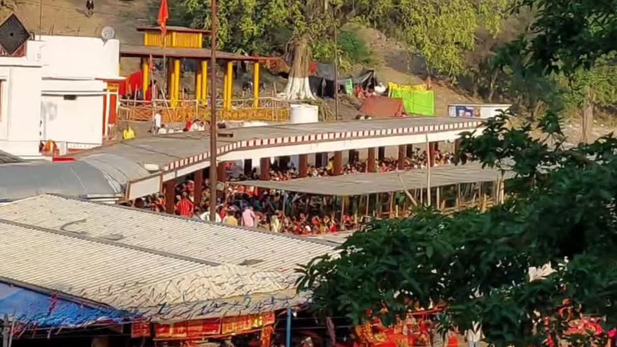 सिद्धपीठ शाकंभरी देवी मंदिर में शारदीय नवरात्र मेला.