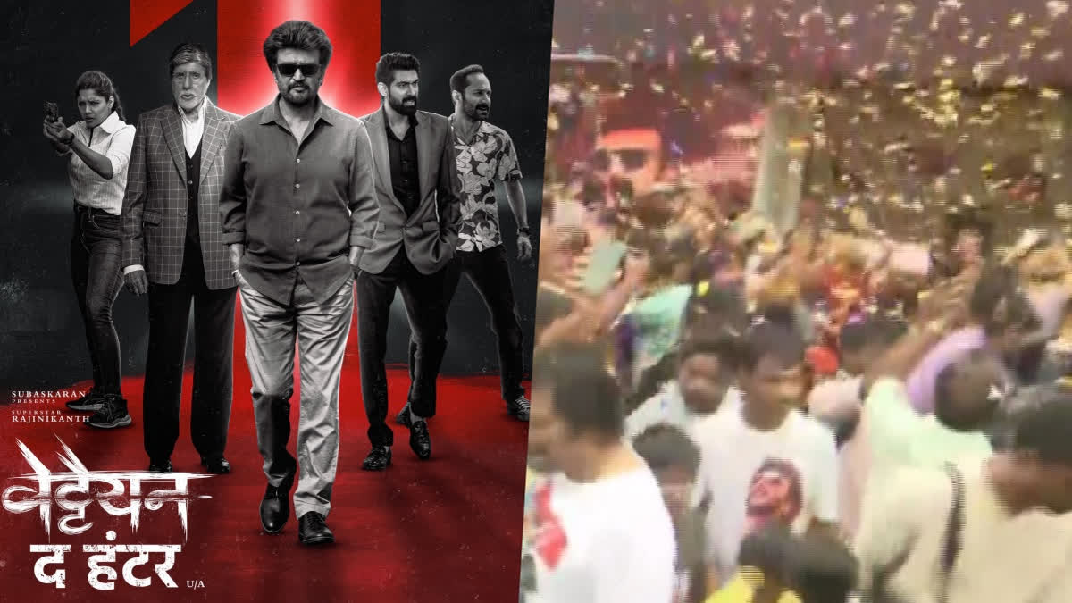 Massive Crowds and Joyous Celebrations Mark Vettaiyan Release