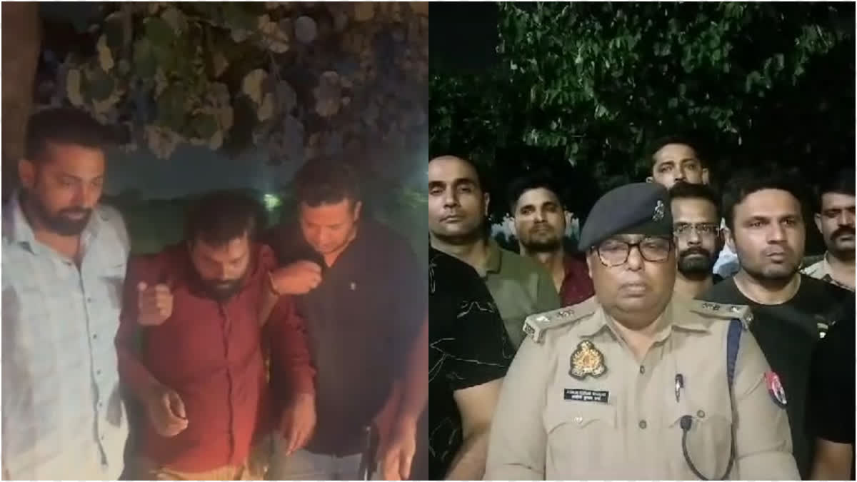 ग्रेटर नोएडा पुलिस ने मुठभेड़ कर दो शातिर बदमाशों को दबोचा