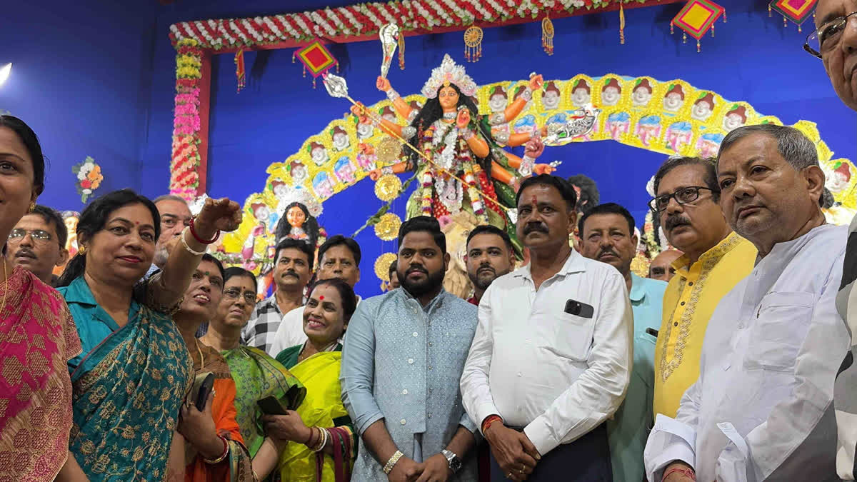 Durga Puja celebrated in Giridih