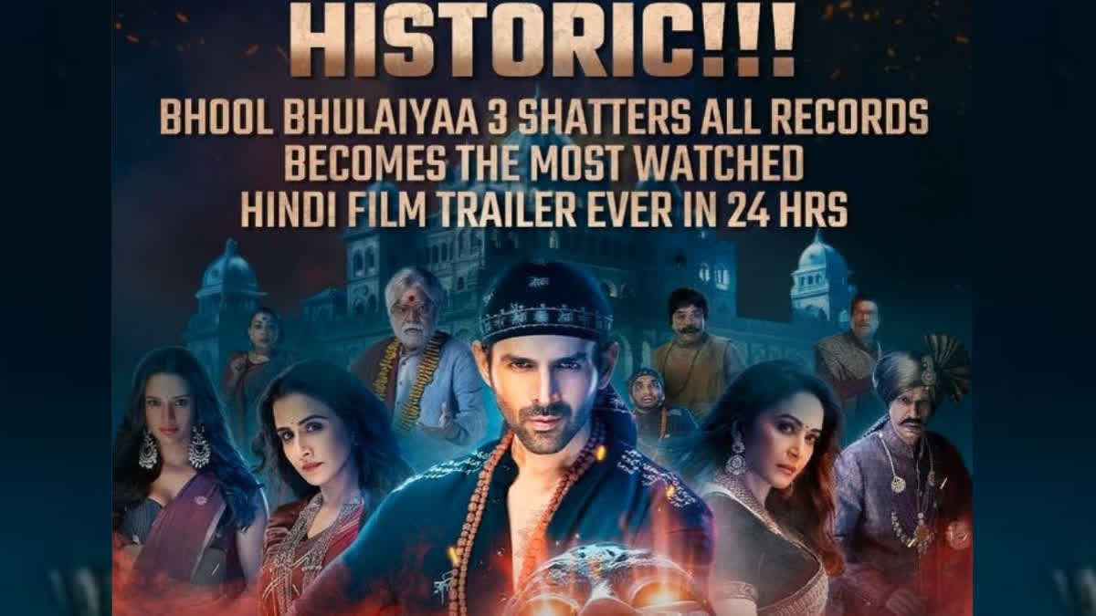 Bhool Bhulaiyaa 3 trailer created history