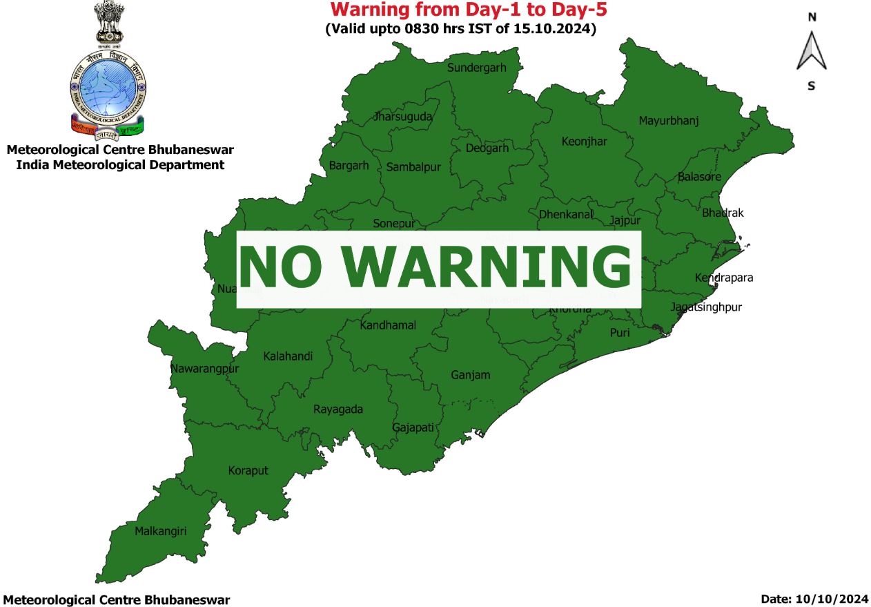 Odisha Weather Update