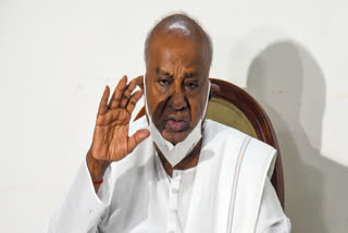 Former Prime Minister HD Deve Gowda