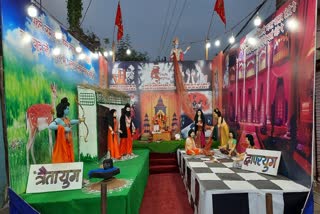 VIDISHA WOMEN SAFETY THEME PANDAL