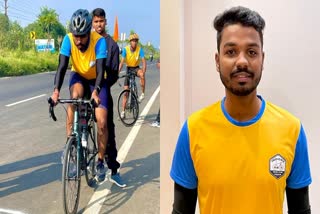 SHAHDOL CYCLIST AMAN RAJPUT