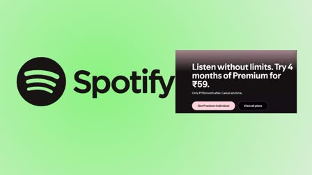 Spotify Premium at Rs 59 for 4 months