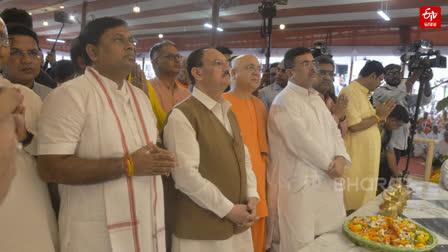 JP Nadda in Kolkata