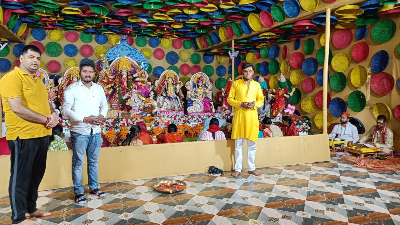 Durga Puja In Latehar