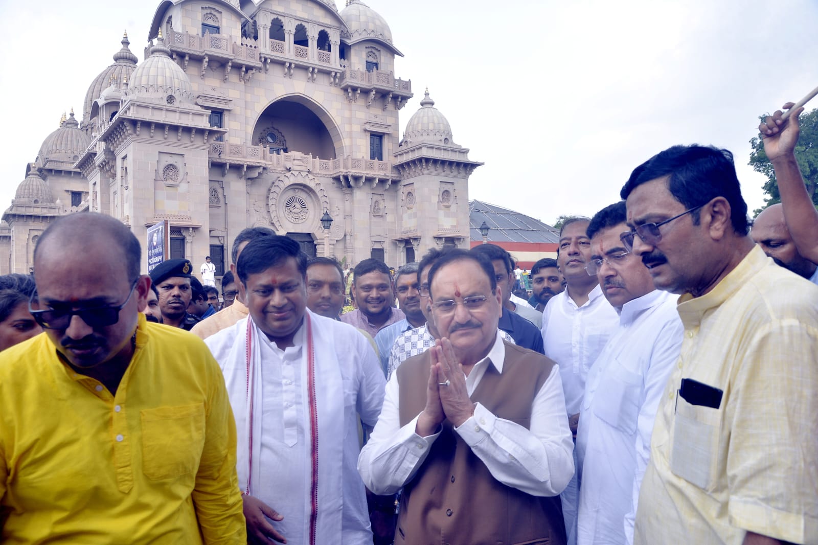 JP Nadda in Kolkata