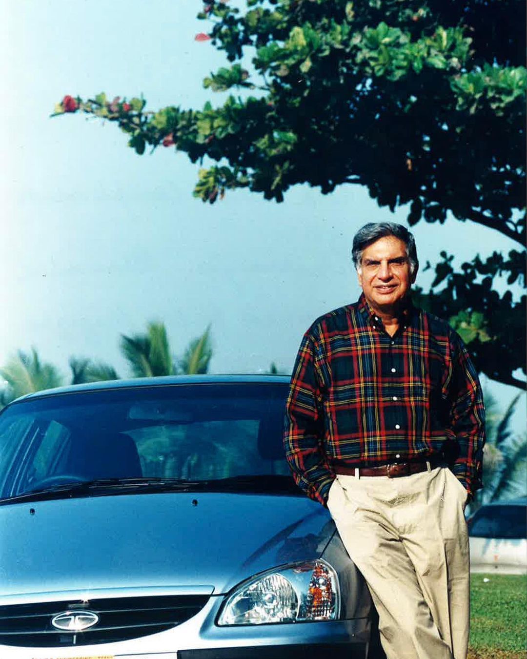 Ratan Tata, the former chairperson of the Tata Group