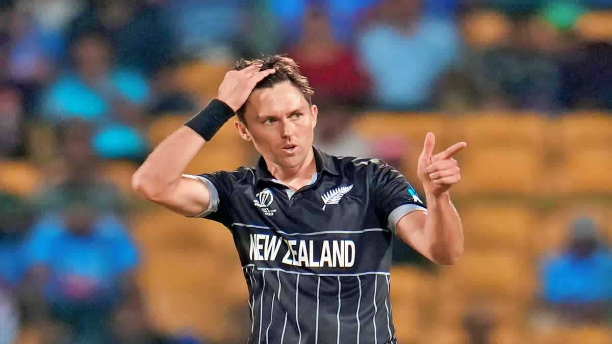 New Zealand's left-arm pacer Trent Boult said that India captain Rohit Sharma's approach might help them to snap absolute favourites hosts. Boult picked the three wickets haul against Sri Lanka in their last league stage match while Rohit's is the only batter to score 400+ runs with 120+ strike rate so far in the ongoing ICC Men's Cricket World Cup 2023.