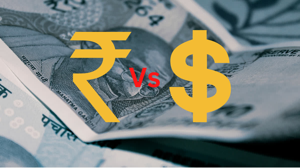 rupees and doller