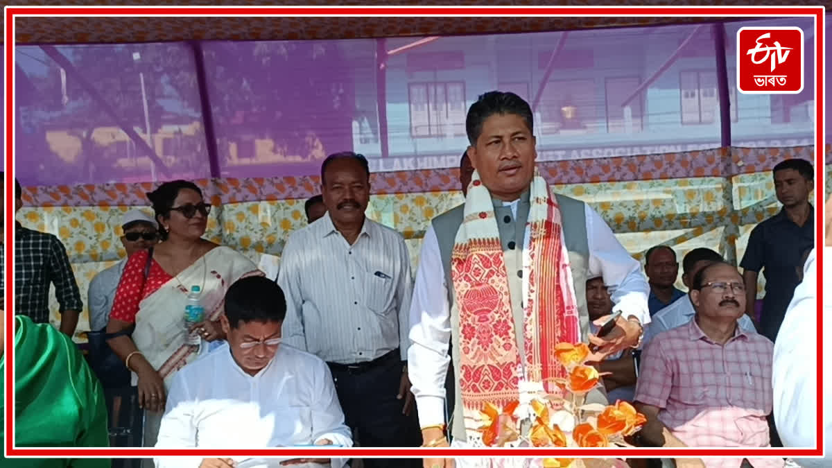 Piyush Hazarika inaugurates Khel Maharan in Lakhimpur