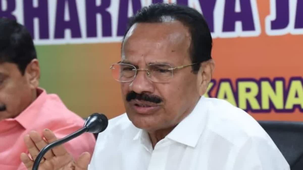 Former CM DV Sadanand Gowda