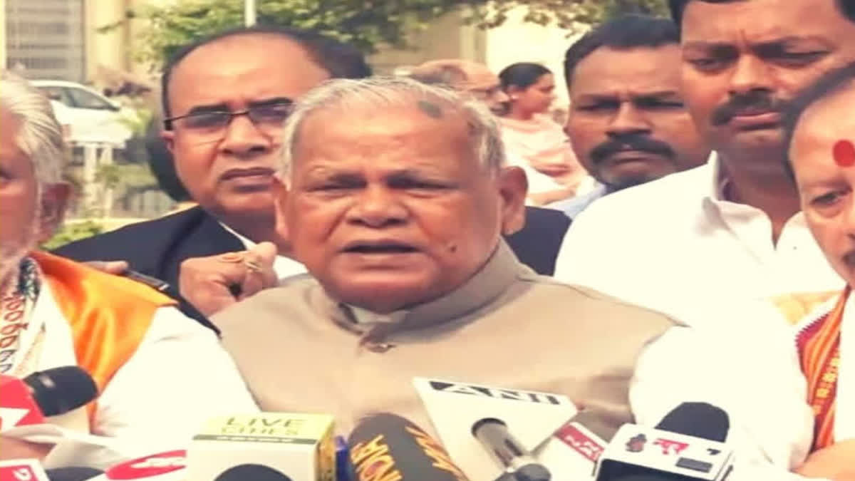 JITAN RAM MANJHI SAID CONSPIRACY AGAINST CM NITISH KUMAR TOXIC SUBSTANCE BEING GIVEN IN FOOD