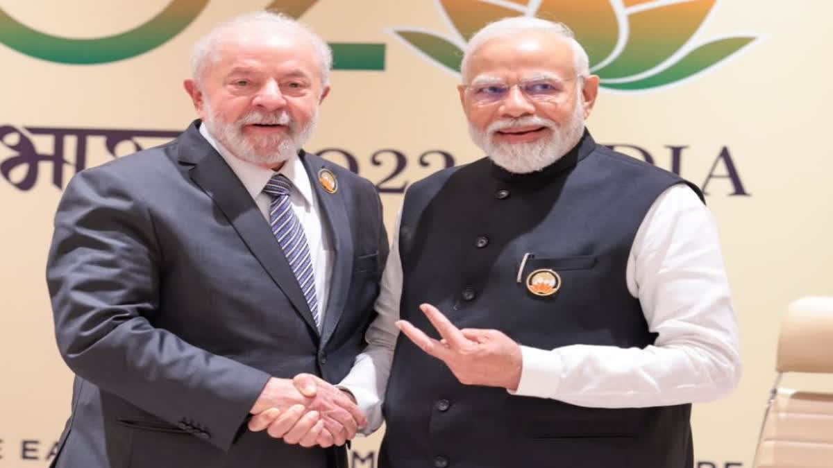 Prime Minister Modi spoke to Brazilian President Lula