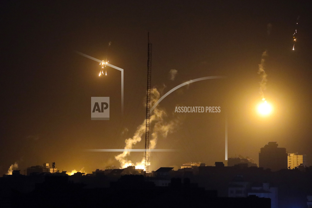 Israeli air force bombardment in northern Gaza