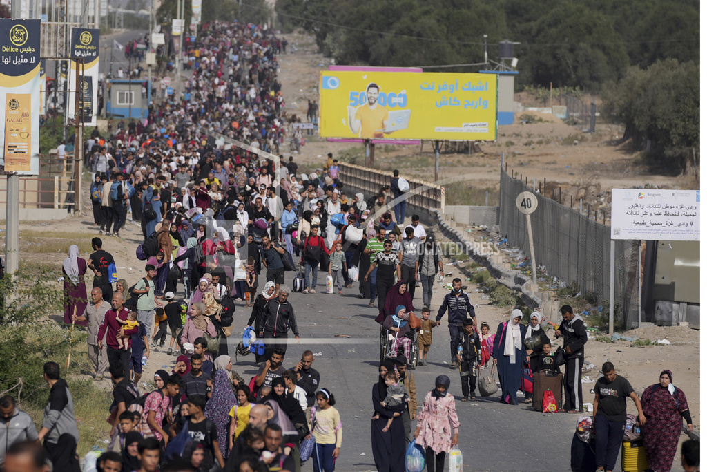 People are moving from North Gaza to South Gaza