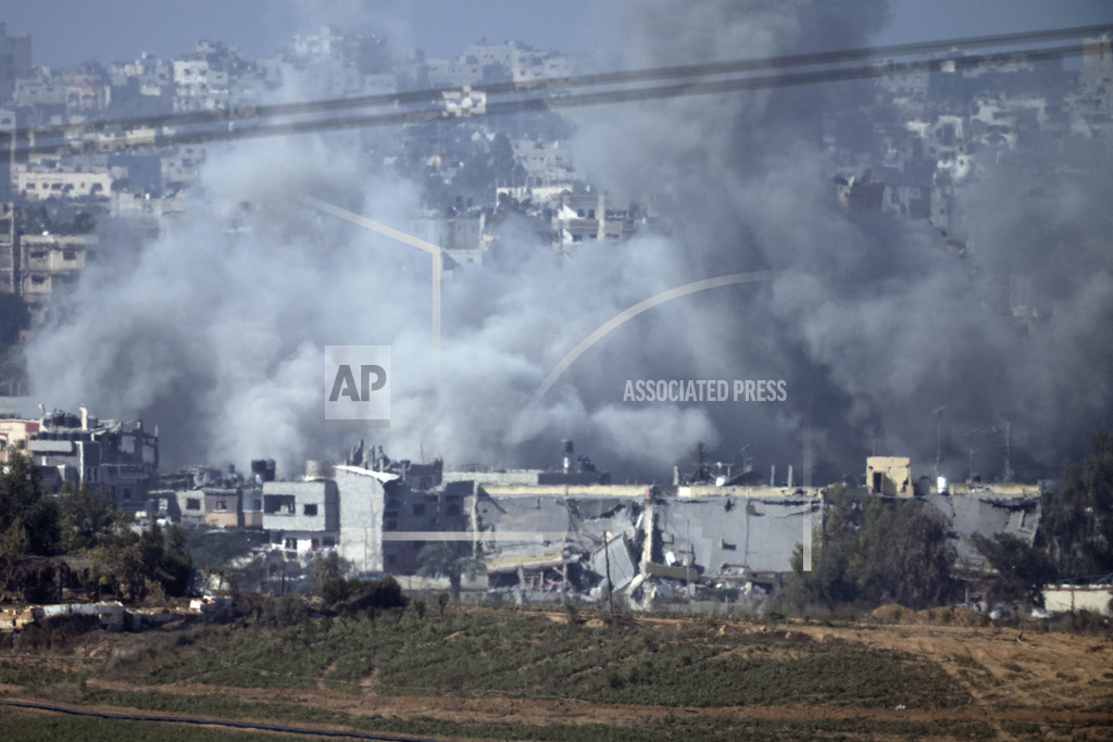 Israeli air force bombardment in northern Gaza