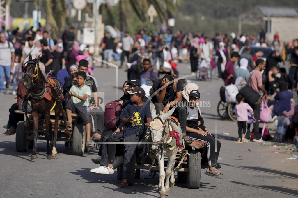 People are moving from North Gaza to South Gaza