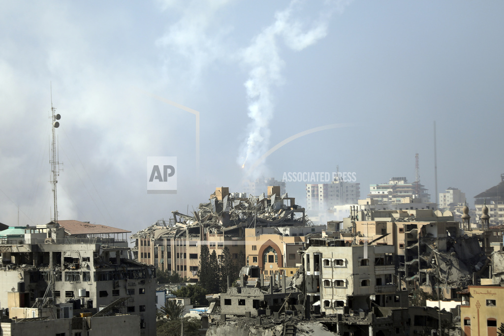 Israeli air force bombardment in northern Gaza