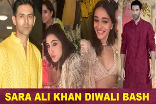 Sara Ali khan Diwali Bash